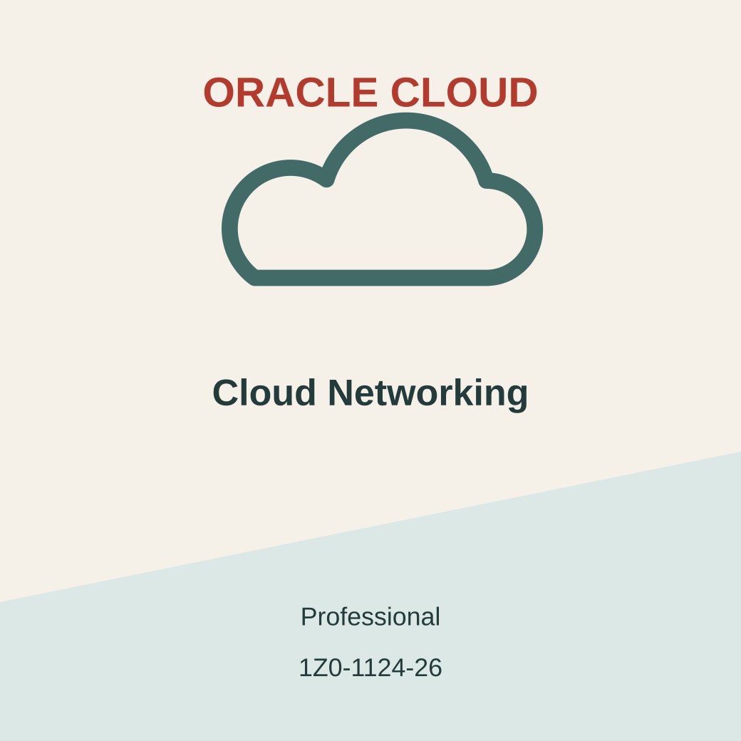 Oracle Cloud Infrastructure Networking Professional